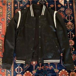 Allsaints Matsu Satin Bomber Jacket